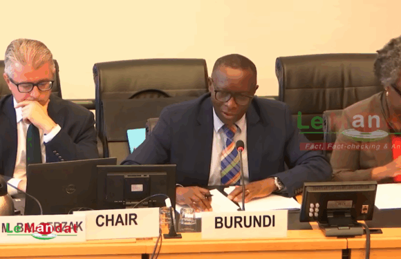 Burundi – ONU / Guerre humanitaire : Le Comité pour l’élimination de la discrimination raciale