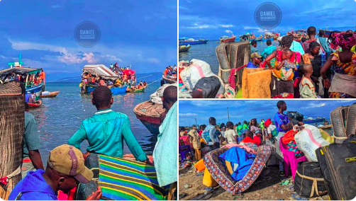 Burundi : Fuyant le Rwanda (M23) des Congolais de Baraka embarquent vers Rumonge