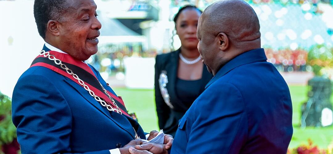Le Président Ndayishimiye a pris part à la cérémonie d’investiture du Président Sassou N’Guesso