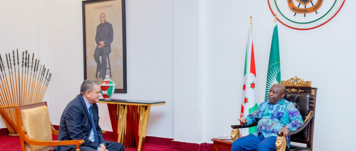 Burundi , Uburundi / Dipolomasi – Amagara y’abantu : Umukuru w’Igihugu yakiriye uwuserukira OMS ashoje amabanga yiwe