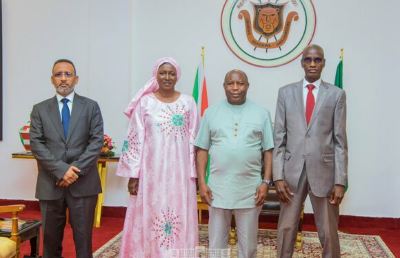 Le Président Ndayishimiye a reçu l’envoyé spécial du Président Mauritanien