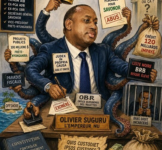 L’empereur nu de la CFCIB : crédits toxiques, paradis fiscaux et forfaiture — Olivier Suguru, l’homme qui se graciait lui-même