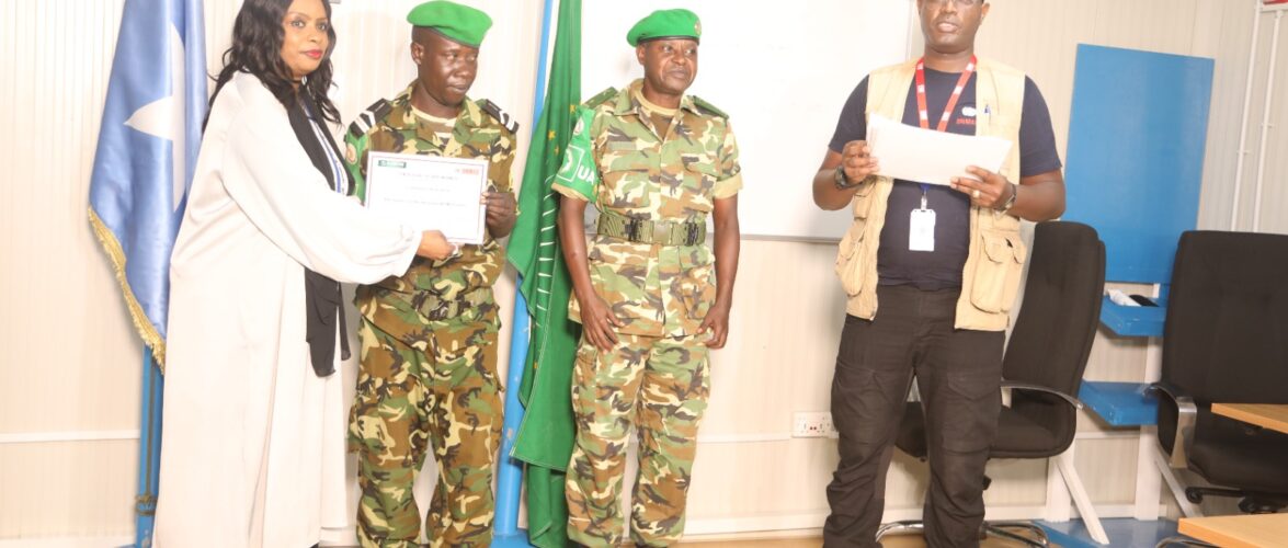 Burundi , Uburundi / Ubumwe bw’Afurika, ONU : Abasirikare 57 b’Abarundi bahawe inyigisho ku bijanye n’uguhangana n’ibitero vy’ikoranabuhanga muri Somaliya