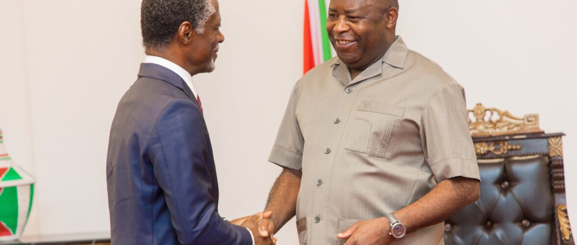 Le Président Ndayishimiye reçoit en audience d’éminentes personnalités africaines et internationales au Palais de Kiriri.