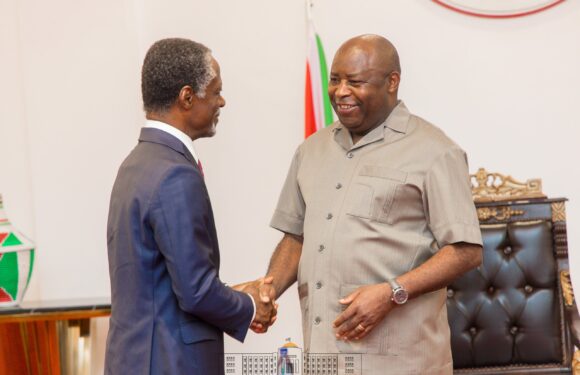 Le Président Ndayishimiye reçoit en audience d’éminentes personnalités africaines et internationales au Palais de Kiriri.
