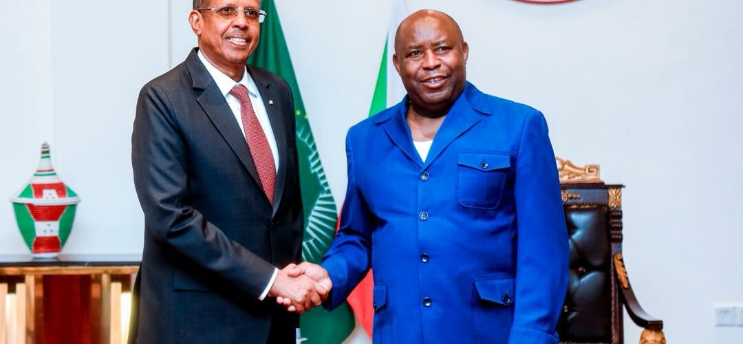 Le Président en exercice de l’Union Africaine s’entretient avec le Président de la Commission de l’UA sur les priorités du continent
