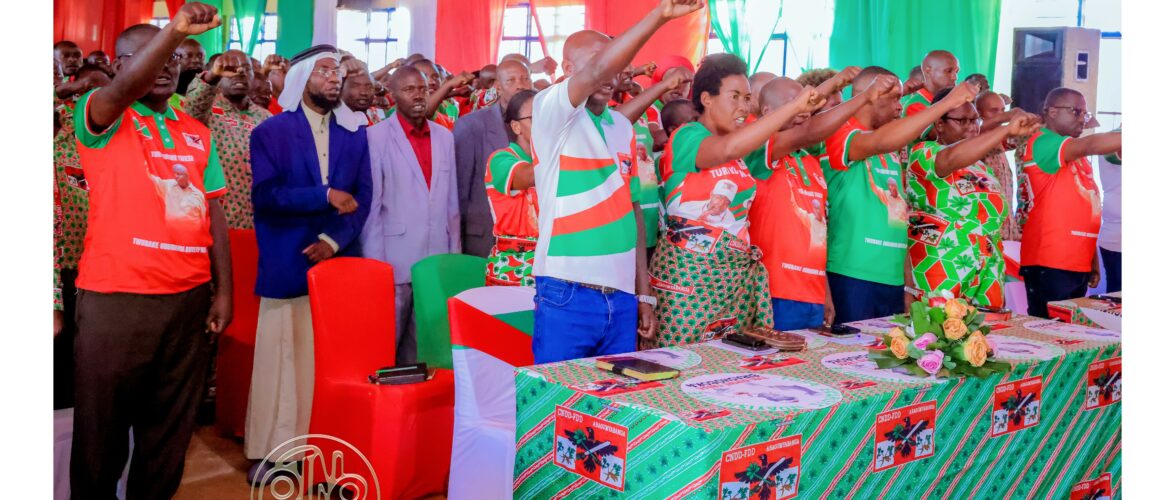 Le CNDD-FDD appelle les Bagumyabanga de Shombo à défendre la patrie jusqu’au sacrifice suprême.