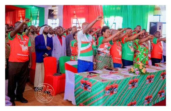 Le CNDD-FDD appelle les Bagumyabanga de Shombo à défendre la patrie jusqu’au sacrifice suprême.