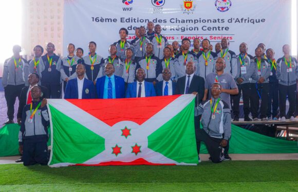 Karaté : le Burundi remporte 49 médailles et termine troisième au championnat d’Afrique centrale