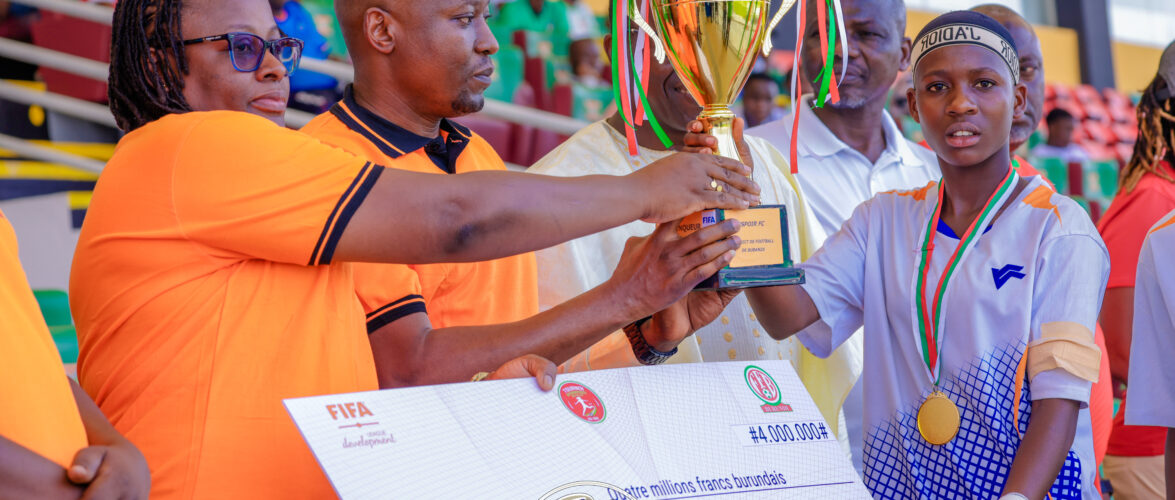 Espoir FC sacré champion U16; le football féminin burundais confirme son irrésistible ascension