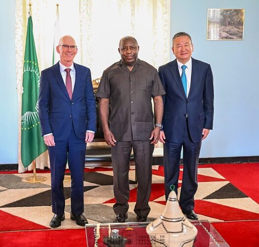 Le Président Ndayishimiye a reçu le nouveau Chef de la MONUSCO.