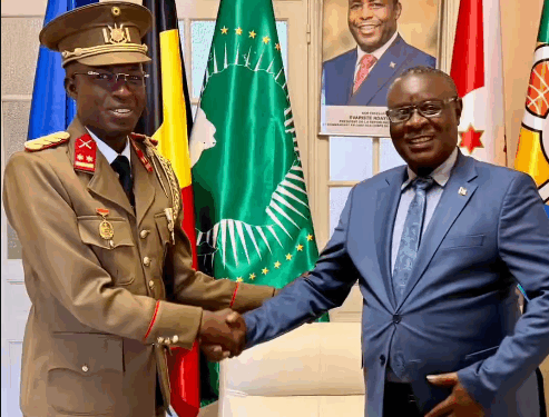 Burundi – Belgique : Lieutenant-colonel Ntirampeba Melchiade, nouvel attaché militaire reçu à Bruxelles