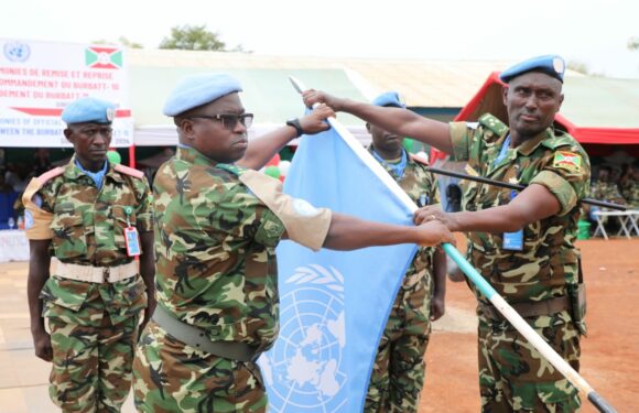 Burundi – RCA : Le 11ème contingent burundais de la MINUSCA prend ses fonctions