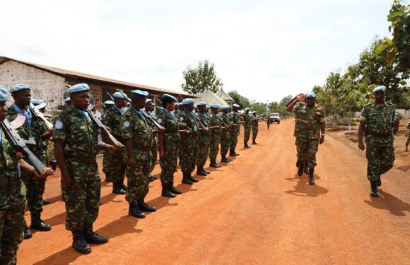 Burundi – RCA : Le 11ᵉ contingent burundais de la MINUSCA prend ses fonctions