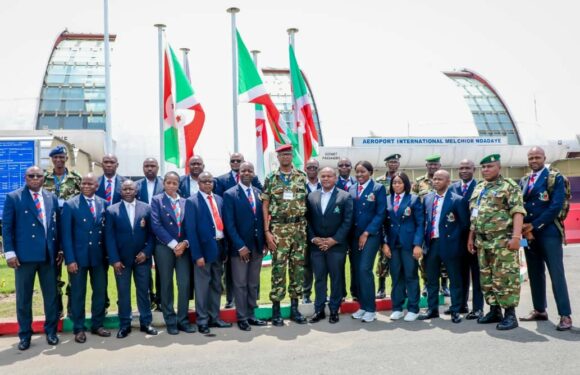 18 officiers Zambiens en visite d’échange au Burundi