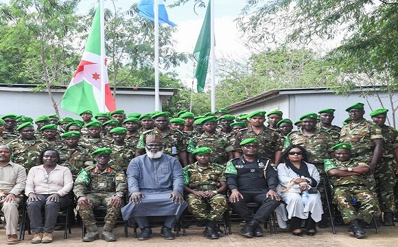 L’Union africaine salue le courage et le professionnalisme du contingent burundais